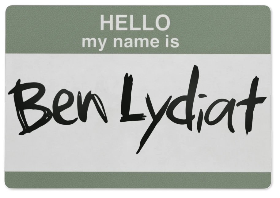 Ben Lydiat - Creative leader and team builder